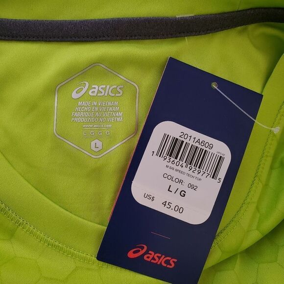 Asics Speed Lyte Tech Top sz Lg - Picture 12 of 13